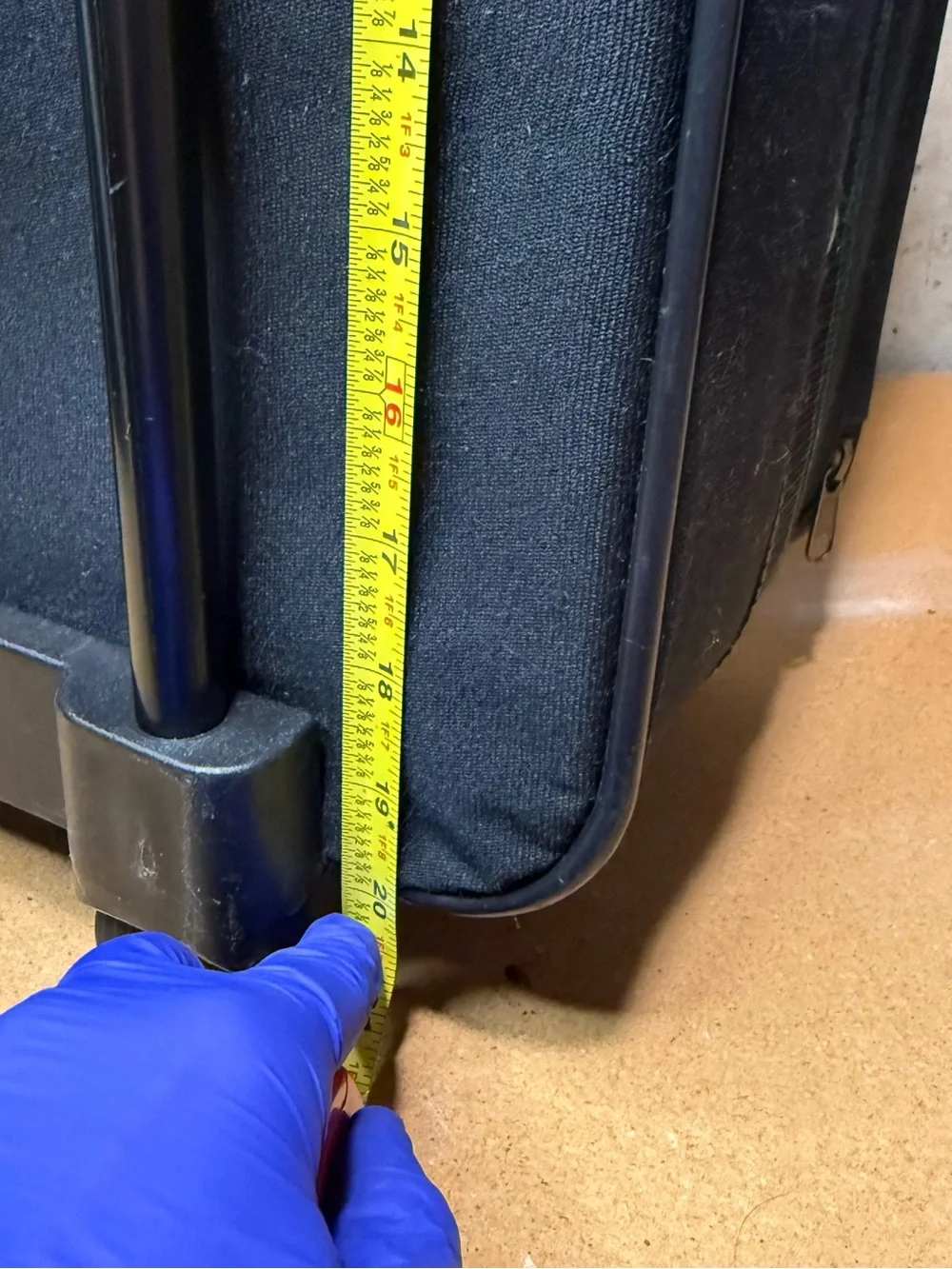 McGregor Black Travel Carry-On with Green Accent